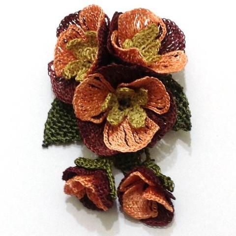 Handcrafted Crochet Brooches – ARMAN'S HANDCRAFTED SHOP